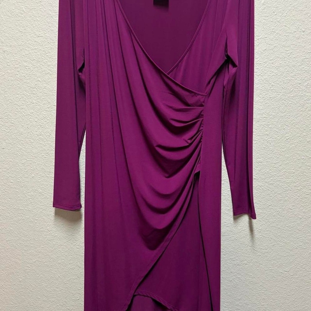 Thalia Sodi Women N.W.T. Viol Berry Size XL Polyester Spandex Pit to Pit 22" 48"